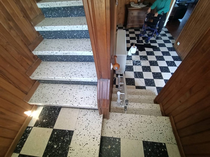 Installation d'un monte-escalier tournant à Cavaillon dans le Vaucluse